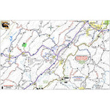Map #1 -- Great Rides Near the Start of the Blue Ridge Parkway in Virginia