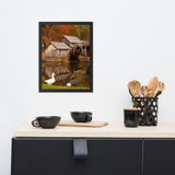 Mabry Mill in Autumn Poster