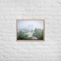 Mile High Swinging Bridge Poster