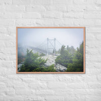 Mile High Swinging Bridge Poster