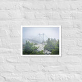 Mile High Swinging Bridge Poster