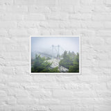 Mile High Swinging Bridge Poster