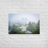 Mile High Swinging Bridge Poster