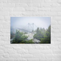 Mile High Swinging Bridge Poster