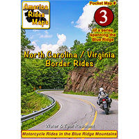 Motorcycle Ride Maps: The Southern Appalachian Series (9 Map Pack)