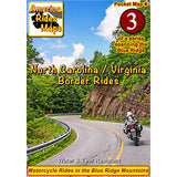 Motorcycle Ride Maps: The Blue Ridge Parkway Series (6 Map Pack)