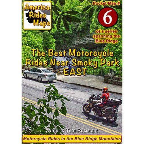 Motorcycle Ride Maps: The Great Smoky Mountains Map Series (3 Map Pack ...