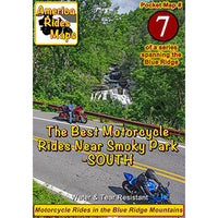 Motorcycle Ride Maps: The Great Smoky Mountains Map Series (3 Map Pack)