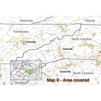 Map #9 -- The Best Rides in the North Georgia Mountains