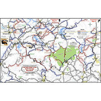 Map #9 -- The Best Rides in the North Georgia Mountains