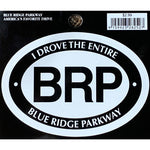 "I Drove the Entire Blue Ridge Parkway" Sticker