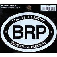 "I Drove the Entire Blue Ridge Parkway" Sticker
