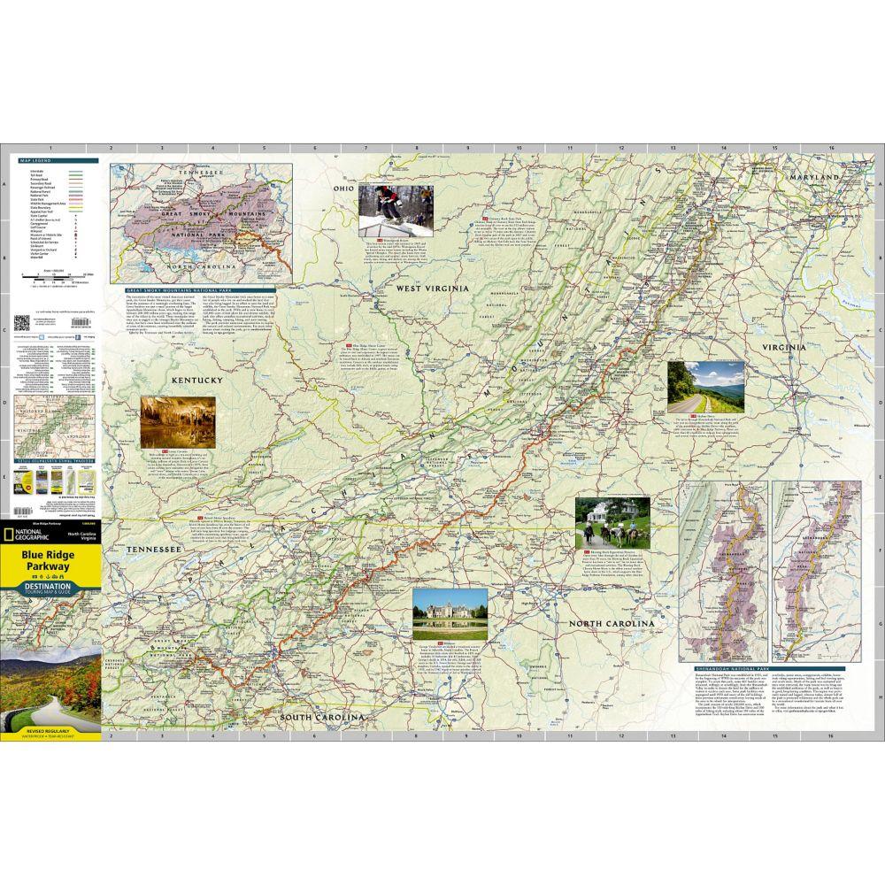 Blue Ridge Parkway Destination Map – Virtual Blue Ridge Bookstore