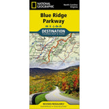 Blue Ridge Parkway Destination Map