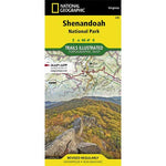 Shenandoah National Park Trails Illustrated Map
