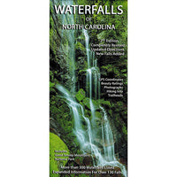 Waterfalls of North Carolina Map